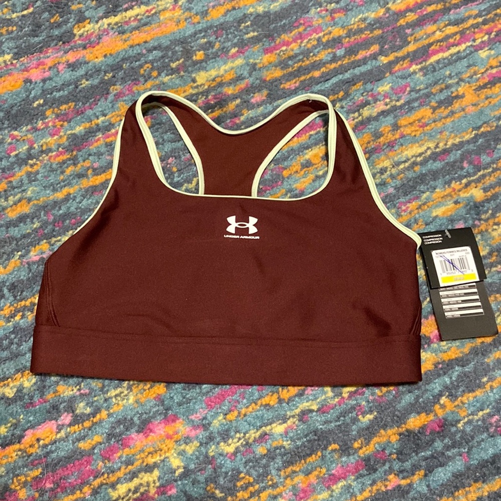 Under Armour compression sports bra